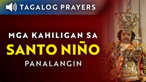 Panalangin Mga Kahilingan Sa Santo Ni O Tagalog Sto Ni O Prayer