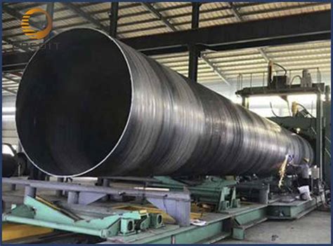 Api 5l X42 X46 X52 X56 Large Diameter Welded Carbon Spiral Steel Pipe