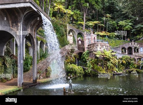 Monte Palace Tropical Garden Funchal Madeira Island Portugal Stock