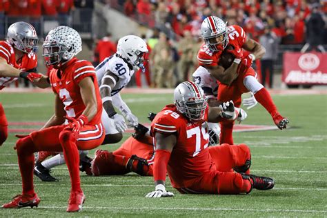 Football Henderson Shakes Off Slow Start Helps No 5 Ohio State To