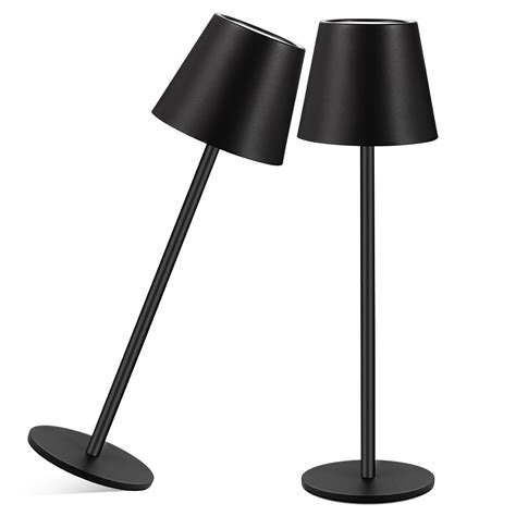 Cordless Led Table Lamp 2 Pack 6000mAh Battery Operated Desk Lamp