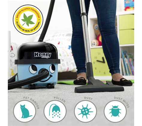 Numatic Henry Allergy Canister Vacuum With Hepafiltration Qvc