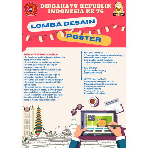 Pamflet Lomba Keren 50 Koleksi Gambar