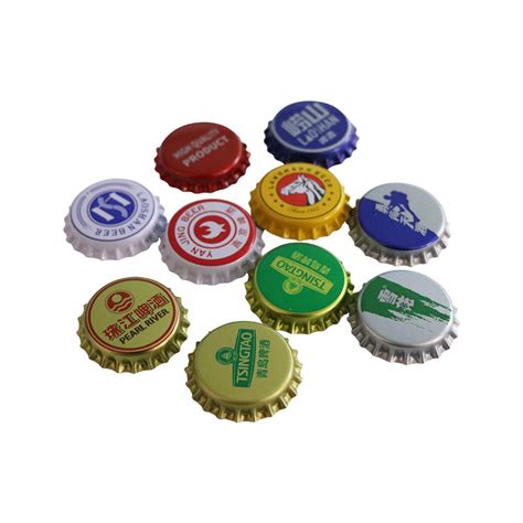 Beer Bottle Crown Caps Different Color Customization 26mm China Beer