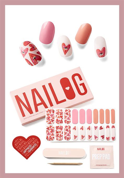 Amazon Nailog Semi Cured Gel Nail Strips 34 Pcs Buy 2 Get 1 UV