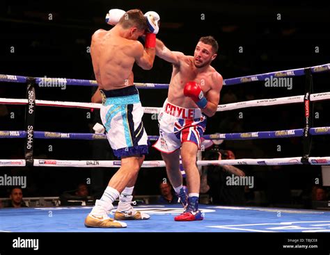 Tommy Coyle Right In Action Against Chris Algieri In The Wbo