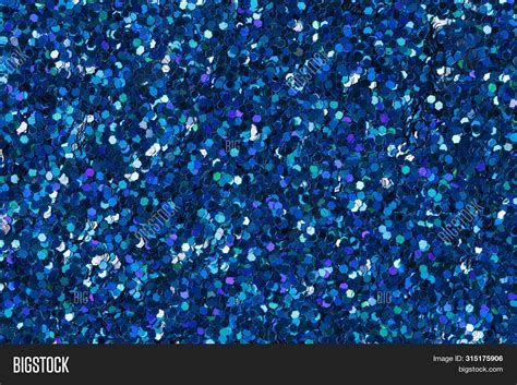 Bright Blue Glitter Image & Photo (Free Trial) | Bigstock