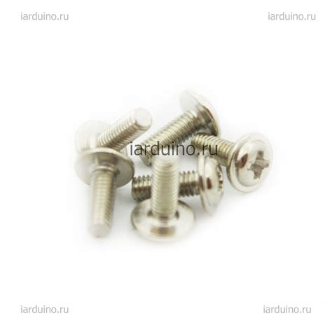 Купить Болт M3*8, 5шт. Arduino/ESP/Raspberry Pi (Доставка РФ,СНГ)