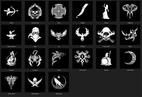 New Clan Emblems Rconanexiles