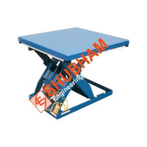 Hydraulic Scissor Lift Table Shubham Engineering Enterprises