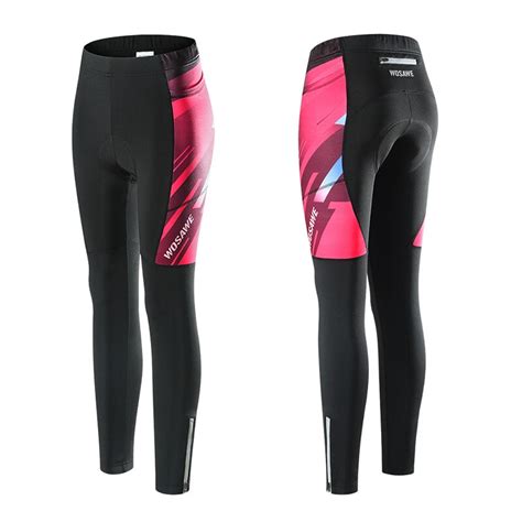 Wosawe Pantalones T Rmicos De Lana Para Ciclismo Para Mujer Pantalones