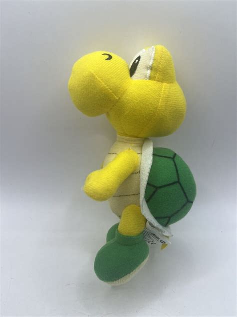 Super Mario Koopa Troopa Plush 20cm Goldie 2010 Toy Nintendo Video