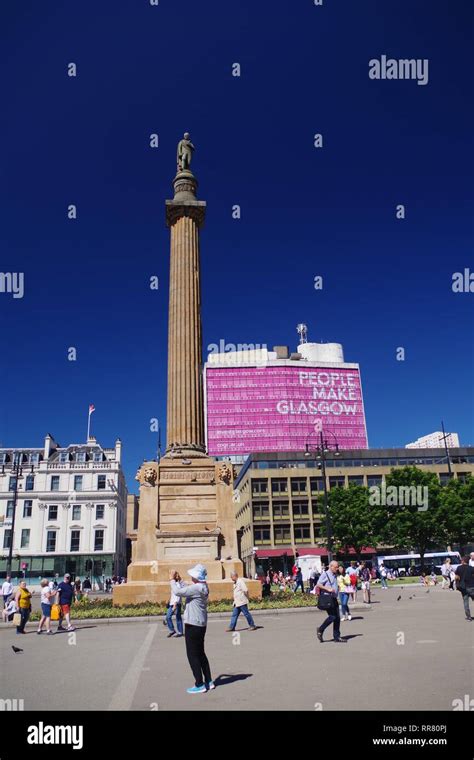 People Make Glasgow Met Tower Building Hi Res Stock Photography And