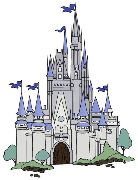 Cinderella Castle Clip Art