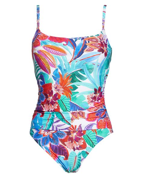 La Blanca Tropez Floral Print One-piece Swimsuit In Multi At Nordstrom ...