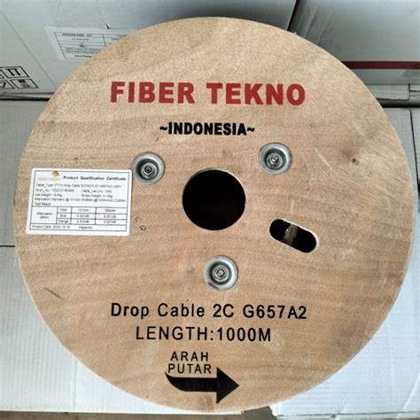 Jual KABEL DROPCORE FIBER OPTIC 2 CORE 3 SELING DROPCORE 2C 3S FIBER