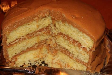 Butterscotch Cake With Caramel Icing 99easyrecipes