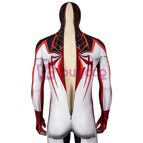 Spider Man Miles Morales Ps5 Tracksuit Cosplay Costume