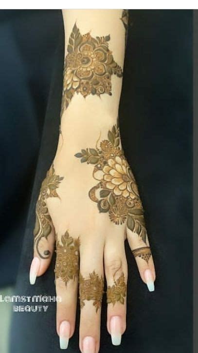 Pin By Pooja On Henna Designs Rose Mehndi Designs New Mehndi Designs