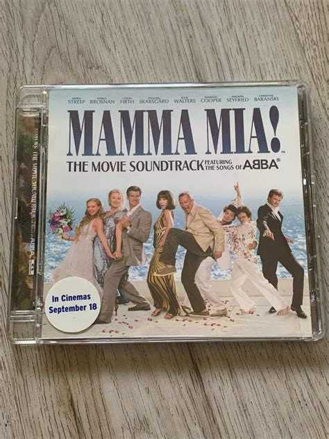 MAMMA MIA The Movie Soundtrack Featuring The Songs Of ABBA Hobbies