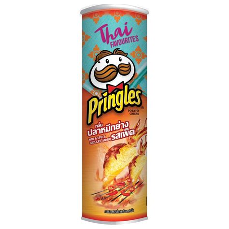 Buy Hilary Pringles Crisps Potato Chips Hot Spicy Grilled Squid