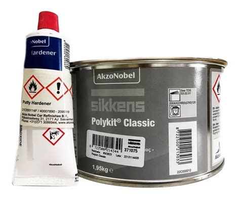 Sikkens Massa Poliéster Polykit Classic 1 95 Kg Parcelamento sem juros