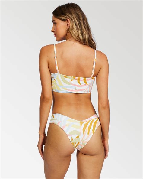 Tropic Jungle Fiji Reversible Bikini Bottoms For Women Billabong