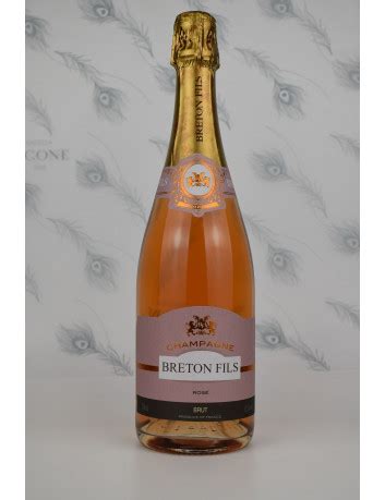 CHAMPAGNE ROSÉ BRUT BRETON FILS