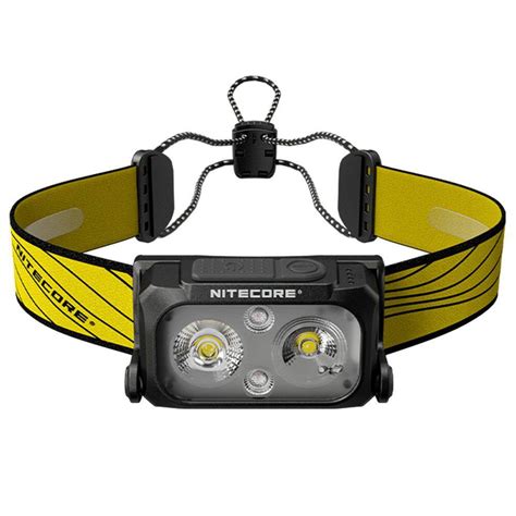 Nitecore Lumen Led Rechargeable Headlamp With White Red Floodlight