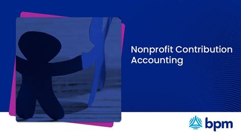 Nonprofit Contribution Accounting Youtube