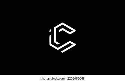 Letter Ic Logo Ic Logo Icon Stock Vector (Royalty Free) 2203682049 ...