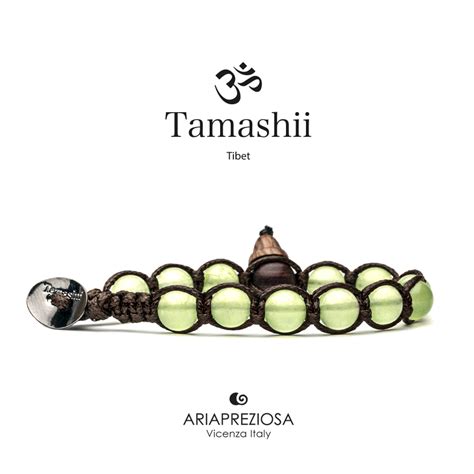 Bracciale Tamashii Lungo Agata Verde Zero Gioielli