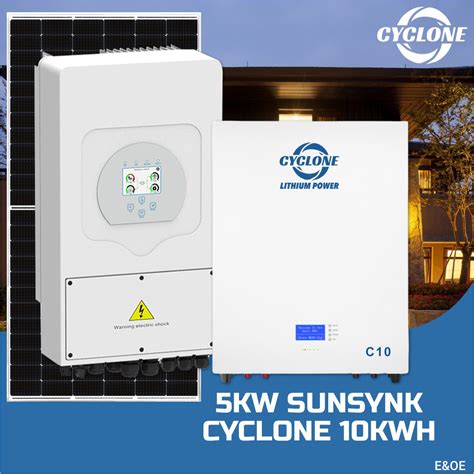 5KW SUNSYNK CYCLONE C10 SolarWay Suppliers