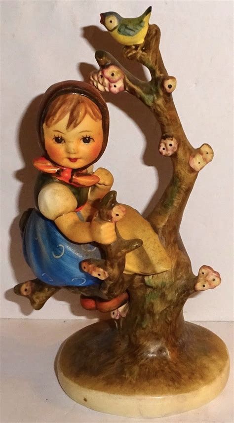 Vintage Hummel Apple Tree Girl Porcelain Figurine Tmk Lot