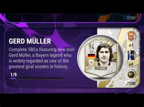 World Cup Gerd M Ller Sbc Madfut Youtube