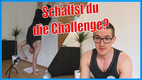 One Arm Handstand Challenge Im Einarmigen Handstand Zeichnen YouTube