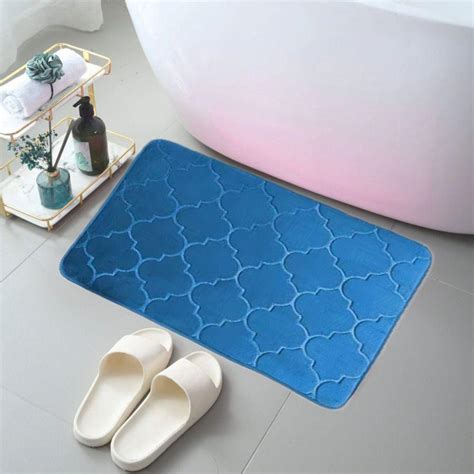 Water Absorption Bath Mat Non Slip Floor Rug Colorful Shower Doormat The Best Products In The