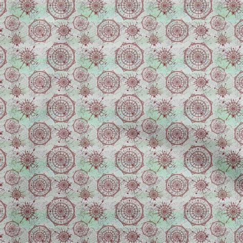 Oneoone Cotton Silk Dusty Teal Green Fabric Travel Sewing Material