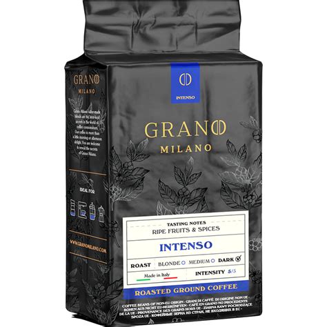 Кофе молотый «Grano Milano» Intenso, 250 г купить в Минске: недорого, в ...