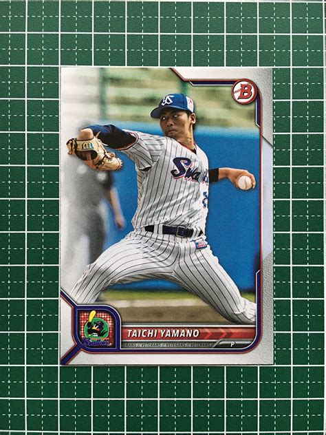 【目立った傷や汚れなし】★topps Bowman Npb 2022 105 山野太一 東京ヤクルトスワローズ ベースカード「base」★の