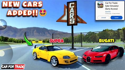 New Cars Added In Car For Trade Saler Simulator Car For Trade