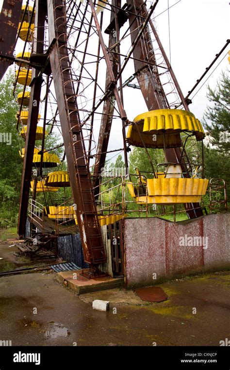 Pripyat Chernobyl Amusement Park Stock Photo - Alamy