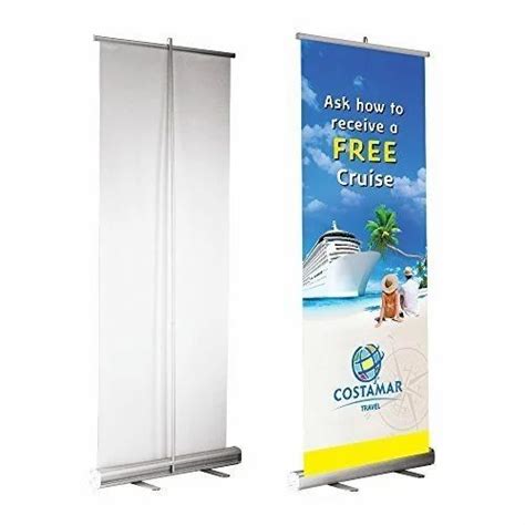 Aluminium Roll Up Standee For For Advertising At Rs 690 In Ghaziabad