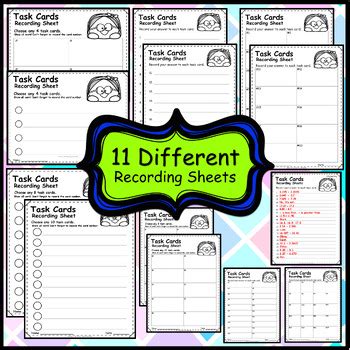 Freebie Comparing Decimals To The Thousands Task Cards Tpt