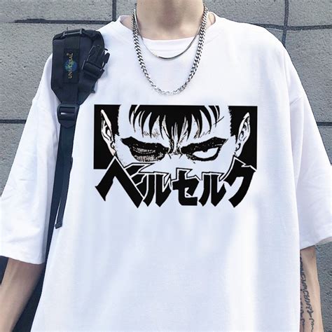 Camiseta Anime Berserk Guts Camisa Masculina Blusinha Feminina