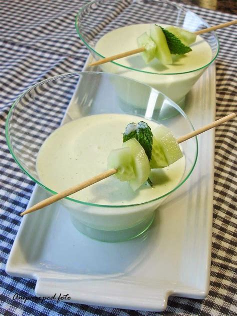 Crema Fr A De Pepino Y Yogur Recetas De Comida Sopas Y Cremas De