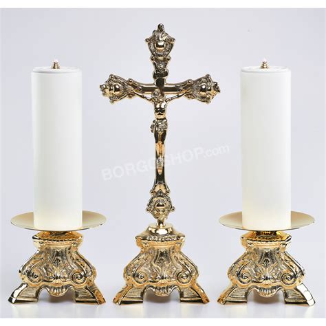 CANDLESTICKS AND ALTAR CANDLES Borgo Shop