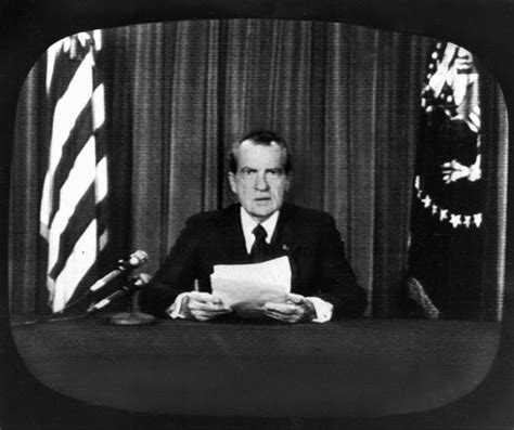 President Richard Nixon Announced His Resignation 40 Years Ago