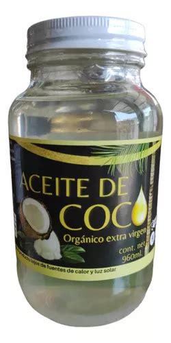 Aceite De Coco Organico Extra Virgen Ml Env O Gratis