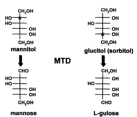 Stereospecificity Of Mtd Oxidation Of Mannitol Versus Sorbitol